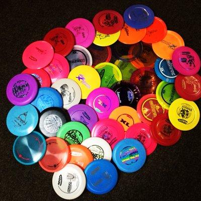 We sell disc golf.