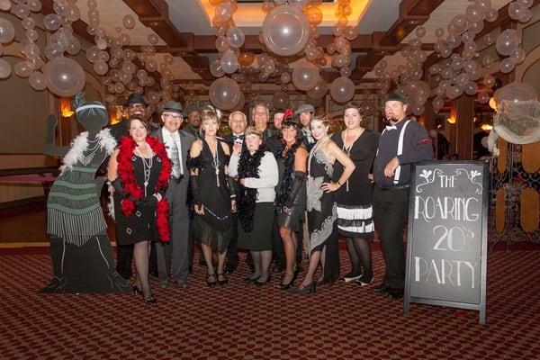 Roaring Twenties Party Staff Photo