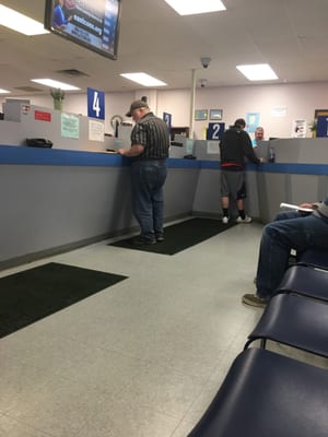 Nothing is worse than sitting and waiting at the DMV.