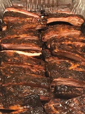 Our Lightly Glazed Pork Spare Ribs w/ Rib Tips