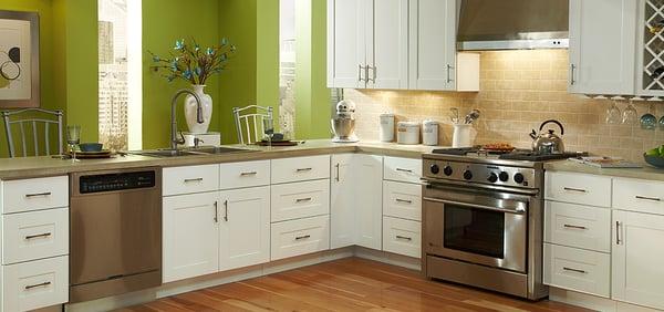 Findley & Myers Malibu White Kitchen Cabinets