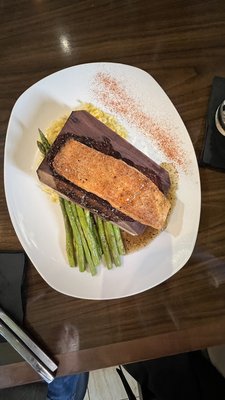 7 Pepper Maple Glazed Cedar Plank Salmon