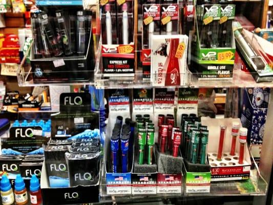 Amazing selection of E-Cigs, Vaporizers, and Hookah pens!