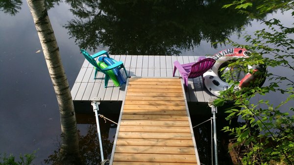 Awesome new dock from Great Northern Docks!  These guys are the best!