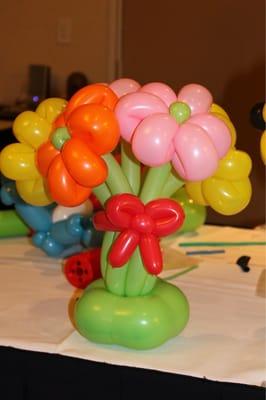 Balloon floral bouquet!