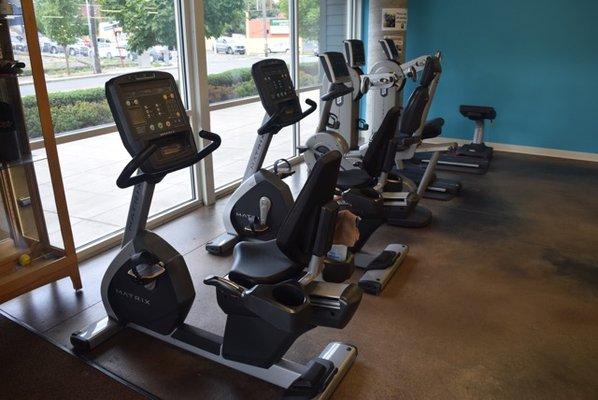 Recumbent bikes and upper body bikes