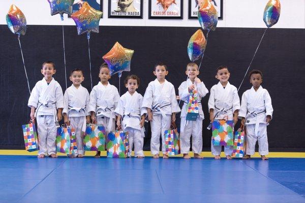 Tiny Champions Level 1 Graduation