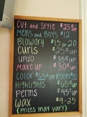 Prices