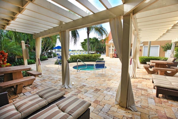 Gorgeous resort style pool and hot tub