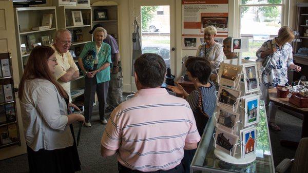 Tour at the museum