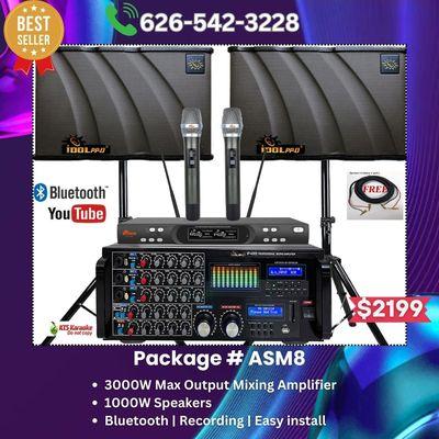 3000W Bluetooth Complete Karaoke System