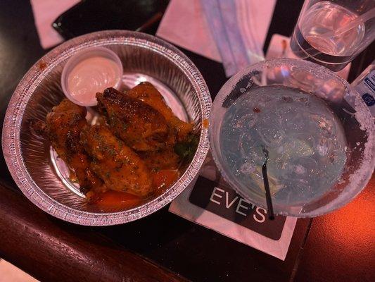 buffalo wings on deck!