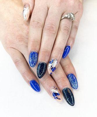 Gabrielle Glitz Nails