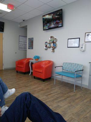 Cute waiting room, Staff very professional & my Dr. is great.