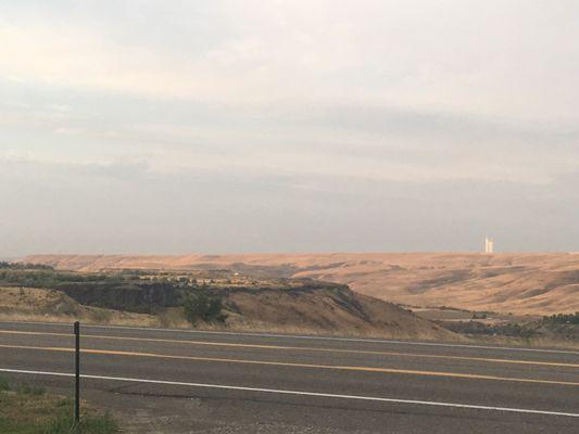 View from the Y-Inn Motel in Bliss Id