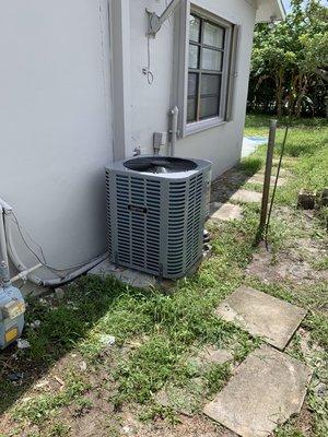 3 ton ameristar condenser installation