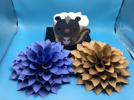 Paper flowers