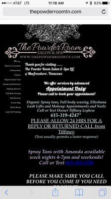 The Powder Room Salon and Spa