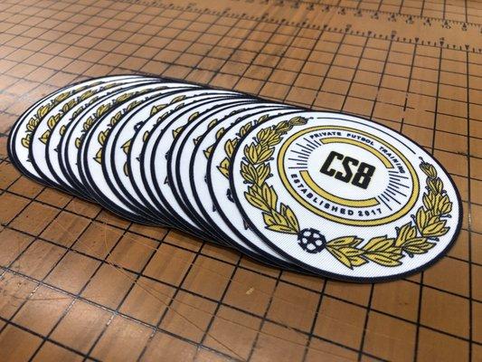 Patches for training uniforms