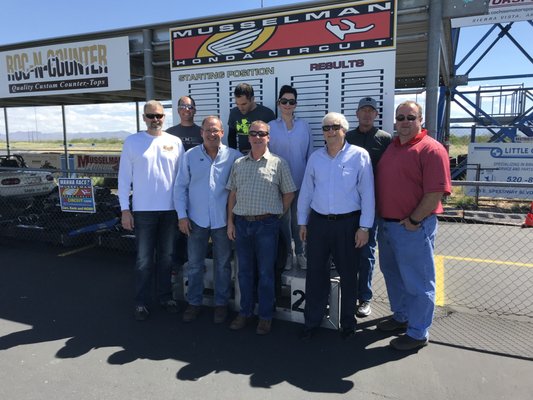 MineStar Health Product Group Caterpillar Inc. Kart Racing Team Thanks for coming out to MH Circuit.