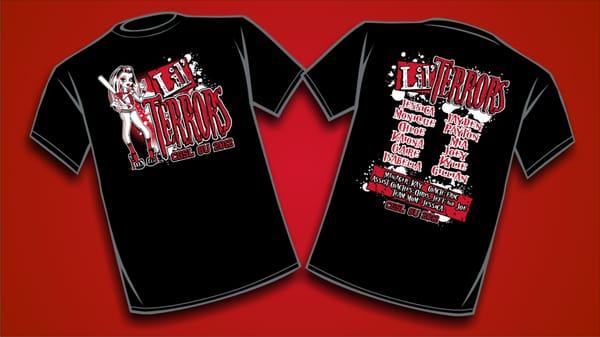 Custom team apparel - Cypress Girls Softball (2012)