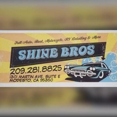 Shine Bros Detailing.