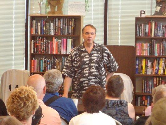 Author Mike Capuzzo tells about "Closer to Shore" ... the true story of the Jersey Shore shark attacks that took place about 100 years ago.