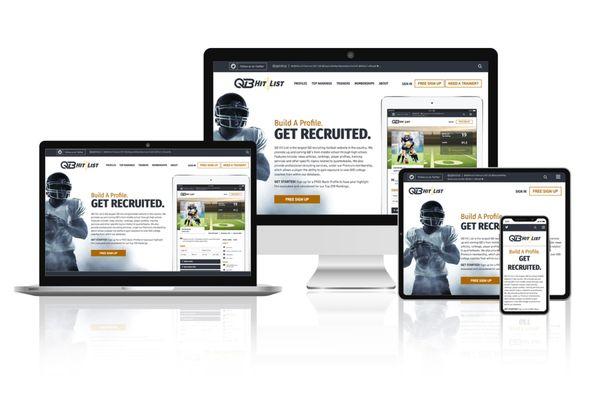 QB Hit List Membership Website & Custom User Interface Design