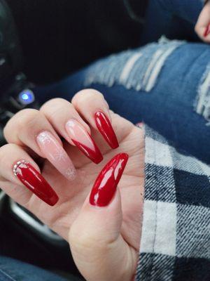 Jazzy's Christmas nails