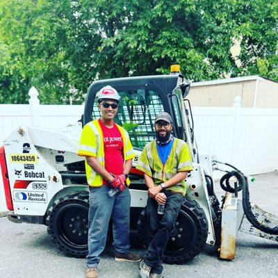 Left: Owner (Patrick C) Right: Equipment Operator (Reg)