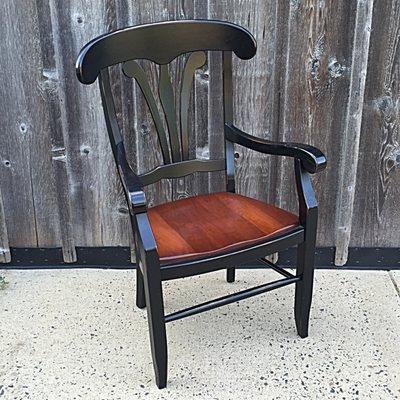 Lancaster-made set of chairs.  Two arm chairs and 2 side chairs.