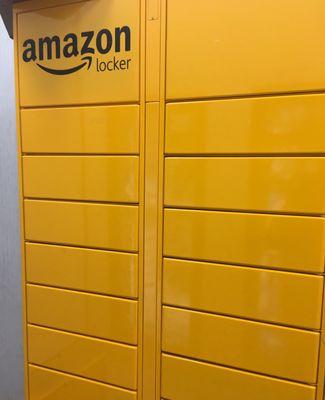 First time using or seeing an Amazon Locker