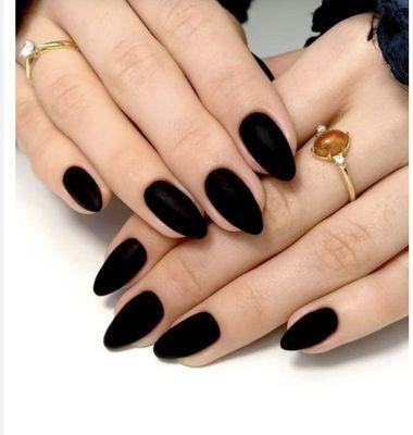 Gel #Matte Black