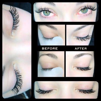 Eyelash extension services