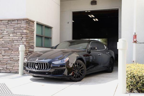 maserati ghibli sq4 windown tint