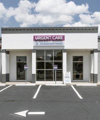 Ascension Saint Thomas Urgent Care - Gallatin, TN
 
 www.ASTurgentcare.com