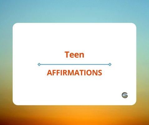 Affirmation cards