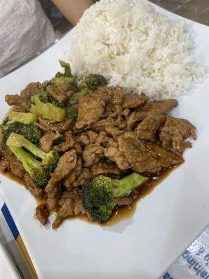 Beef and broccoli