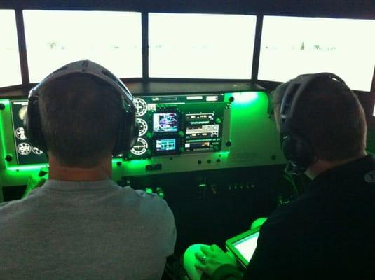 Simulator training