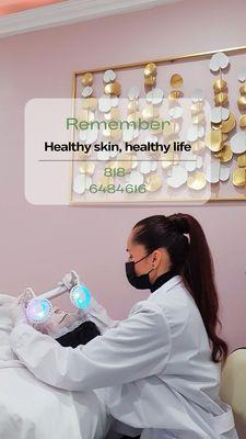 Healthy skin, healthy life.
Result's driven, relaxing facials.

Services: Facial Treatment, acne, melasma, and more