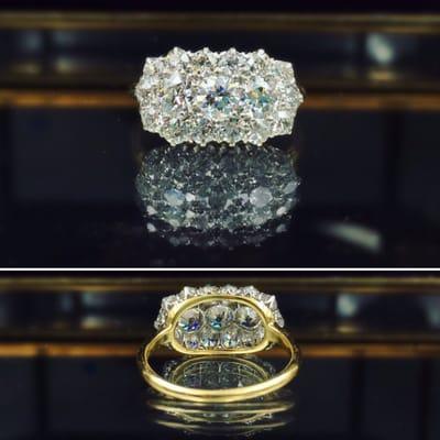 Amazing Edwardian diamond ring!