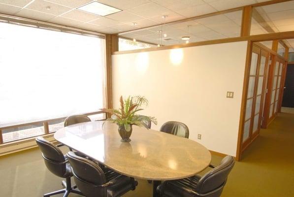 One of three conference rooms