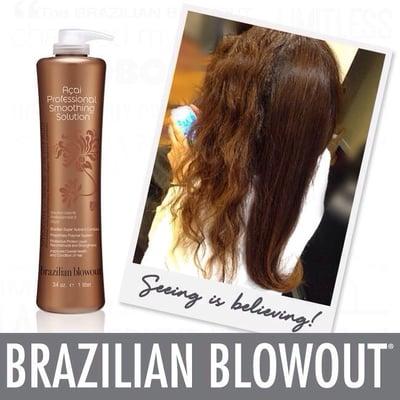 We Offer Brazilian Blowout services