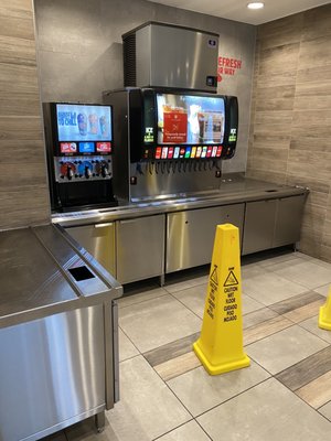 Self Serve ICEE machine and fountain machine