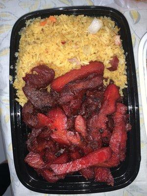 Boneless Spare Ribs with Pork Fried Rice