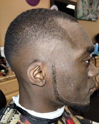 Bald fade