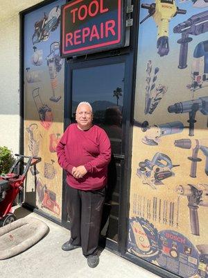 Since 1992 George has provided exceptional service and repair on all types of tools.