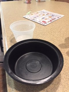 pics of take out containers mentioned in review