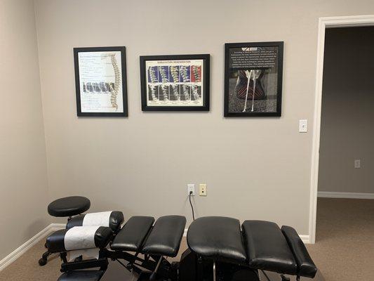 Chiropractic Adjustment area