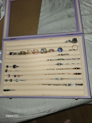 This is my second box of rings. I take what i need they off to the vault it goes